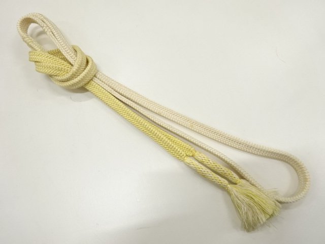 JAPANESE KIMONO / HAND-TIED OBIJIME CORD